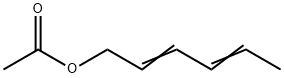 TRANS,TRANS-2,4-HEXADIENYL ACETATE Structural