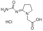 1-Carboxylmethyl-2-carbamidoiminopyrrolidine chlorhydrate