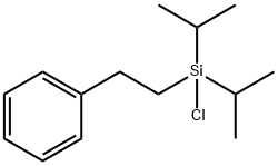 PHENETHYLDIISOPROPYLCHLOROSILANE Structural