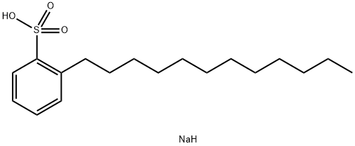 sodium o-dodecylbenzenesulphonate Structural