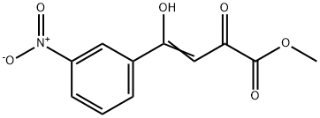 4-HYDROXY-4-(3-NITRO-PHENYL)-2-OXO-BUT-3-ENOIC ACID METHYL ESTER Structural