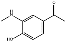 Ethanone, 1-[4-hydroxy-3-(methylamino)phenyl]- (9CI) Structural