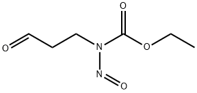 ethyl N-nitroso-N-(3-oxopropyl)carbamate Structural