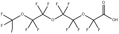 PERFLUORO-3,6,9-TRIOXADECANOIC ACID Structural