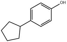 4-CYCLOPENTYLPHENOL Structural