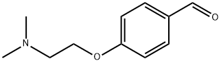 4-[2-(DIMETHYLAMINO)ETHOXY]BENZALDEHYDE Structural