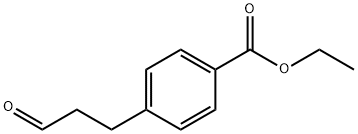 3-(4-Carboethoxy)phenyl propanal Structural Picture