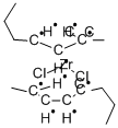 Bis(1-propyl-3-methylcyclopentadienyl)zirconium dichloride Structural