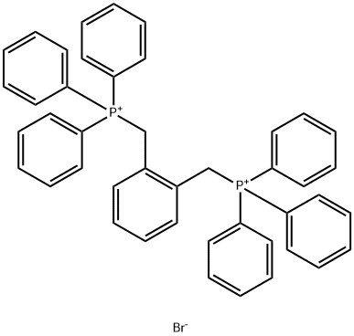 O-XYLYLENEBIS(TRIPHENYLPHOSPHONIUM BROMIDE) Structural