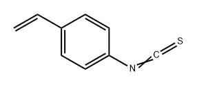 P-VINYLPHENYL ISOTHIOCYANATE Structural