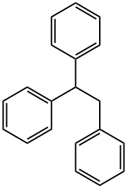 1,1,2-triphenylethane Structural