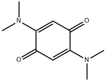 p-Benzoquinone, 2,5-bis(dimethylamino)- (8CI) Structural