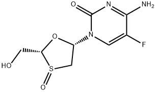 (-)-EMtricitabine S-Oxide 
(Mixture of DiastereoMers) Structural