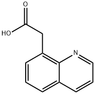 2-(quinolin-8-yl)acetic acid Structural