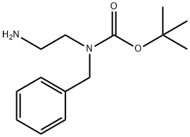 (2-AMINOETHYL)-BENZYLCARBAMICACIDTERT-BUTYLESTER
 Structural