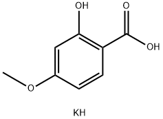 potassium 2-hydroxy-4-methoxybenzoate Structural Picture