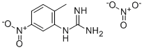 (2-Methyl-5-nitrophenyl)guanidine nitrate Structural Picture