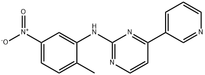 N-(2-Methyl-5-nitrophenyl)-4-(pyridin-3-yl)pyrimidin-2-amine Structural Picture