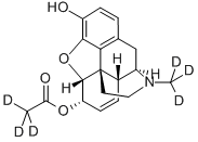 6-ACETYLMORPHINE-ACETYL-D3,N-METHYL-D3,6-ACETYLMORPHINE-D6,6-ACETYLMORPHINE-D6,1.0MG/MLINACETONITRILE,6-ACETYLMORPHINE-D6,100/MLINACETONITRILE