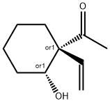 Ethanone, 1-(1-ethenyl-2-hydroxycyclohexyl)-, cis- (9CI) Structural