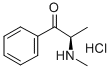 2R-EPHEDRONE HYDROCHLORIDE Structural