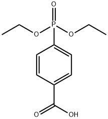 4-(Diethoxyphosphinyl)benzoic Acid Structural