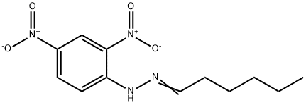 N-HEXANAL 2,4-DINITROPHENYLHYDRAZONE Structural