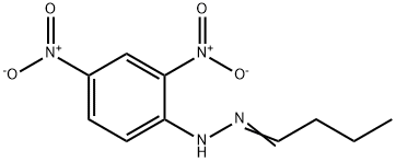 N-BUTYRALDEHYDE 2,4-DINITROPHENYLHYDRAZONE Structural