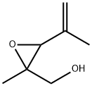 Oxiranemethanol,  2-methyl-3-(1-methylethenyl)-  (9CI) Structural
