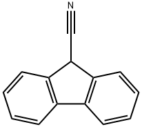 9H-fluorene-9-carbonitrile  Structural