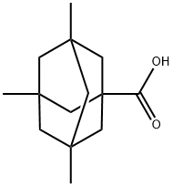 3,5,7-TRIMETHYLADAMANTANE-1-CARBOXYLIC ACID Structural