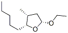 Furan, 5-ethoxytetrahydro-3-methyl-2-pentyl-, (2alpha,3alpha,5alpha)- (9CI) Structural