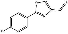 2-(4-FLUORO-PHENYL)-OXAZOLE-4-CARBALDEHYDE Structural