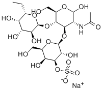 3'-(O-SO3NA)GAL-BETA1,3(FUC-ALPHA1,4)GLCNAC, NA Structural