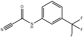 N-[3-(Trifluoromethyl)phenyl]-1-cyanoformamide Structural