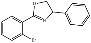 2-(2-BROMOPHENYL)-4-PHENYL-4,5-DIHYDROOXAZOLE Structural