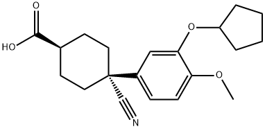 Cilomilast Structural