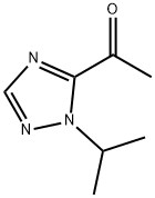 Ethanone, 1-[1-(1-methylethyl)-1H-1,2,4-triazol-5-yl]- (9CI) Structural