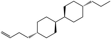 TRANS,TRANS-4-BUT-3-ENYL-4''-PROPYL-BICYCLOHEXYL Structural