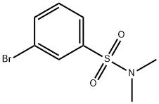 3-BROMO,N, N-DIMETHYLBENZENESULFONAMIDE Structural