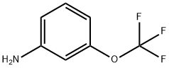 3-(Trifluoromethoxy)aniline Structural