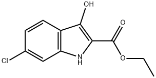 6-CHLORO-3-HYDROXY-1H-INDOLE-2-CARBOXYLIC ACID ETHYL ESTER