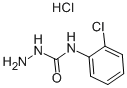 4-(2-CHLOROPHENYL)SEMICARBAZIDE HYDROCHLORIDE Structural