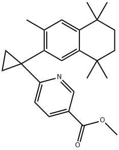 METHYL 6-(1-(1,2,3,4-TETRAHYDRO-1,1,4,4,6-PENTAMETHYLNAPHTHALEN-7-YL)CYCLOPROPYL)PYRIDINE-3-CARBOXYLATE