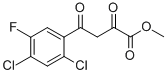 METHYL 4-(2,4-DICHLORO-5-FLUOROPHENYL)-2,4-DIOXOBUTANOATE