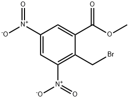 METHYL 2-BROMOMETHYL-3,5-DINITRO-BENZOATE Structural