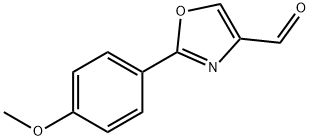 2-(4-METHOXY-PHENYL)-OXAZOLE-4-CARBALDEHYDE Structural