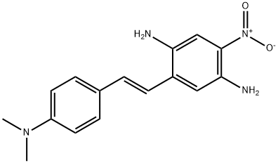 2,5-diamino-4'-(dimethylamino)-4-nitrostilbene Structural