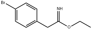 2(4-BROMO-PHENYL)-ACETIMIDIC ACID ETHYL ESTER Structural