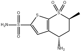 N-Deethyl Dorzolamide Structural